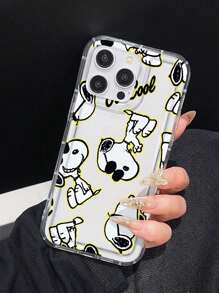 Estuche anti-caídas con cojín de aire tipo Snoopy de Apple para iPhone