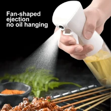 1 件厨房油喷雾瓶带雾化器，用于烹饪，非气溶胶橄榄油喷雾器，手动泵式食用油分配器带喷嘴，用于烹饪、烧烤、橄榄油、减脂、沙拉酱、烘焙、厨房家用喷雾器、户外露营喷雾器