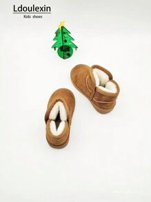 Nuovi stivali da neve autunno/inverno per bambini, stivali antiscivolo impermeabili con suola morbida, fodera termica e molto caldi, adatti per bambine e bambini per uso quotidiano
