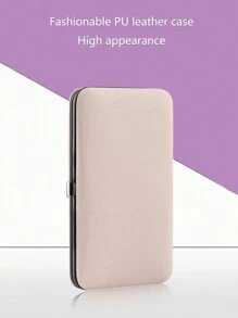 专业不锈钢指甲刀套装，配有耳垢清除工具和指甲锉 - 耐用便携的修脚和修指甲工具，适用于手指甲和脚趾甲