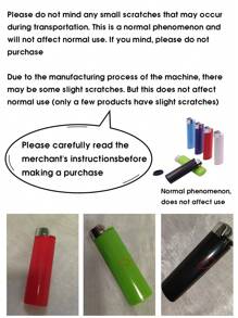 1pc Creative Lighter Shaped Storage Box (No Lighter Stone), Unique Concealed Storage Box, Disguised Lighter For Storing Personal Items, Suitable For Outdoor, Parties, Medicines, Jewelry, Cash And Other Valuables - Multicolor - View 10