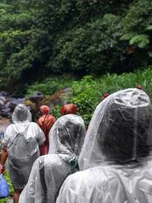 Disposable Heavy-Duty Raincoat With Windproof Hood, Portable Waterproof Poncho, For Travel And Outdoor Activities - Transparent And Disposable,Disposable Raincoat Portable Compression Card Packaging Outdoor Drift Travel Thickened One Size Plastic Waterproof Poncho Travel Essentials Travel Accessories Travel Must Haves Beach Vacation Summer Holiday School Accessories Back To School Supplies Stuff