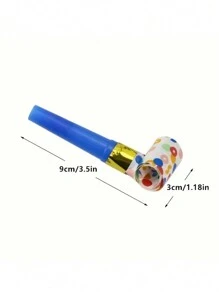 10/20pcs Colorful Party Whistles, Noisemakers For Birthday, New Year Celebration, Party Favors
