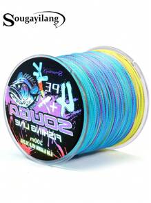 SOUGAYILANG 100M-300M PE X4 Fishing Line 18-66LB 0.12mm-0.40mm Super Strong PE Braiding Wire Fishing Line For Carp Fish Wire Fishing - Multicolor - View 2