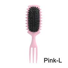 1 Gói Lược Chải Tóc Xoăn Lông Lợn Rừng Lược Định Hình Xoăn Cho Tóc Xoăn Sóng Thẳng, Thiết Kế Tay Cầm Hình Cây Đinh Ba Độc Đáo Lược Định Hình Cho Tóc Khô Ướt Lược Massage Tạo Kiểu Tóc Lược Chải Tóc Xoăn Bé Trai Valentine Trái Tim Valentine - Nhiều màu - Xem 8
