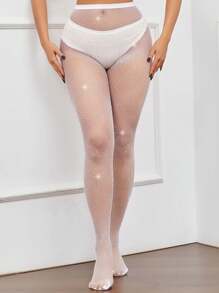 1/3pcs Sexy Glitter Studded Fishnet Pantyhose/Tights