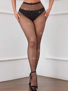 1/3pcs Sexy Glitter Studded Fishnet Pantyhose/Tights