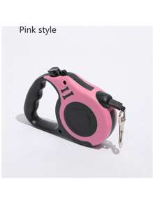 1 Piece Dog Leash Automatically Retractable Dog Walking Tool Dog Leash Pet Leash Color Blocking Bone Frosted Leash Portable Dog Leash Automatically Retractable Dog Walking Chain (Different Batches Do Not Affect The Use And Appearance)
