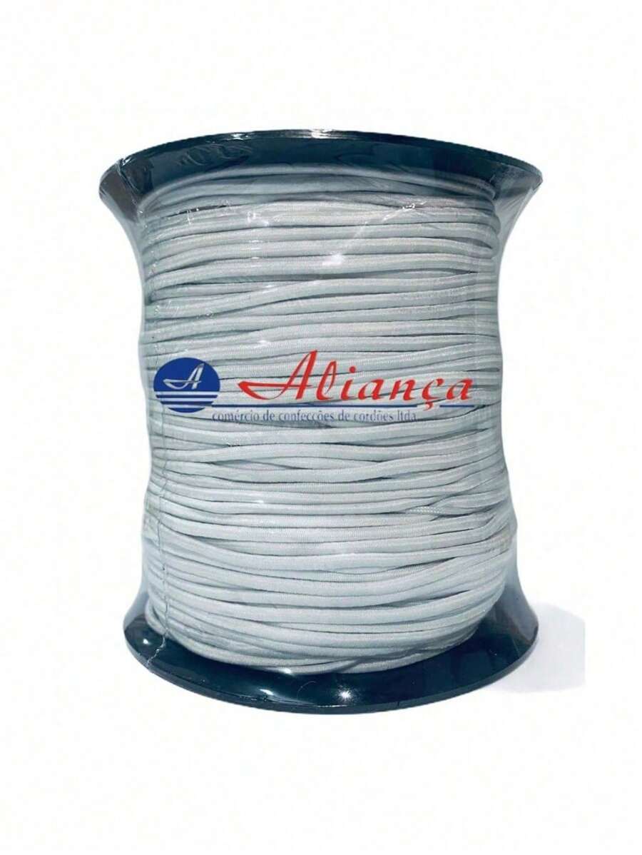 Round Elastic Band Roll 100 Meters White - Nhiều màu - Xem 1