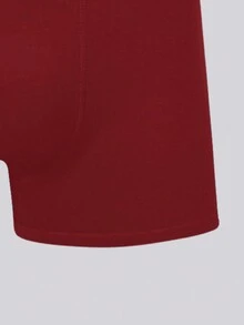 Selene Cotton Men's Boxer Briefs With Stitching 19000 - Màu Đỏ Sâu - Xem 4