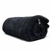 BLACKLINE TWISTED-LOOP DRYING TOWEL - Ultra Absorbant Car Drying Towel - Black - View 1