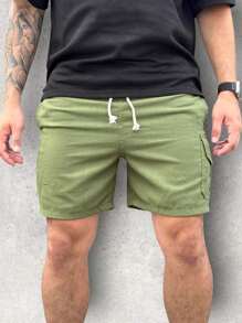 Kit 3 Bermudas Cargo em Linho Premium