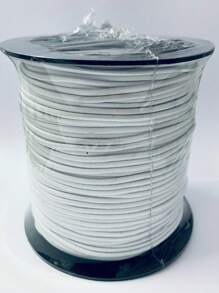 Round Elastic Band Roll 100 Meters White - Nhiều màu - Xem 2