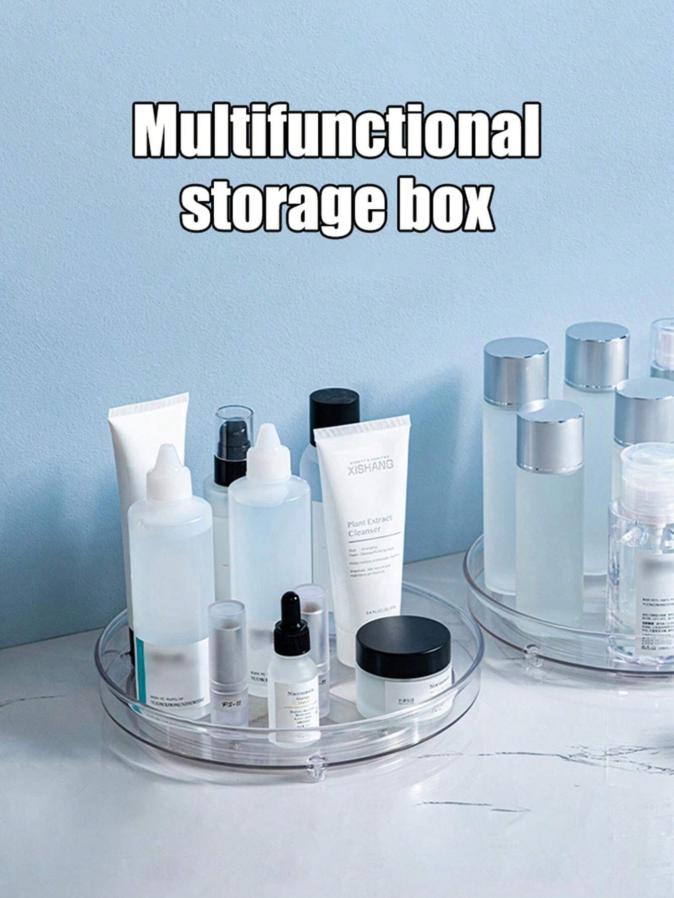 Kitchen Rotating Seasoning Storage Rack Multi Functional Storage Box