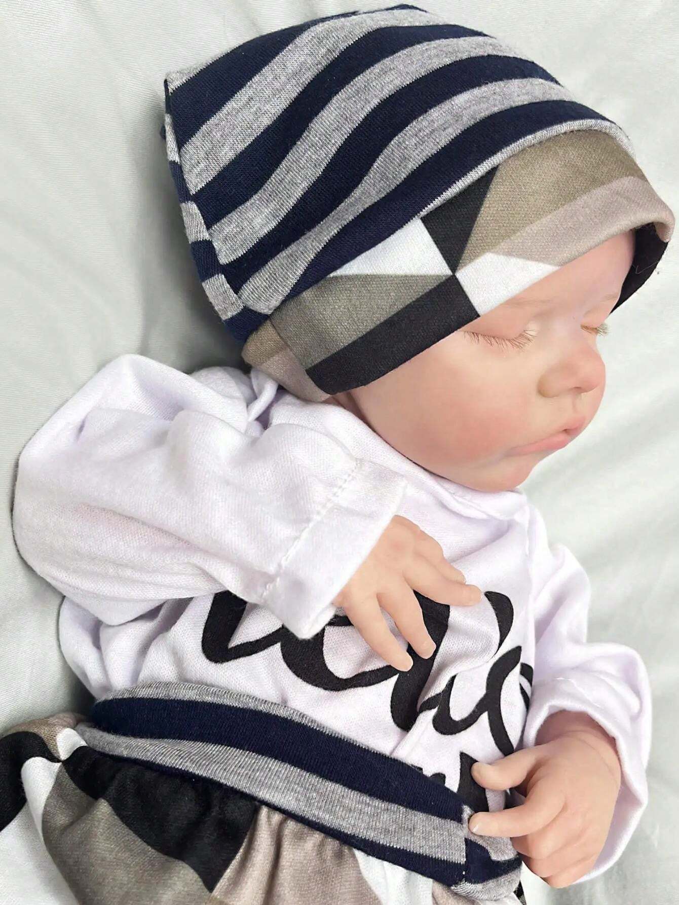 1PC 16 Inch Reborn Doll Twins Sisters Full Body Solid Silicone Twins A