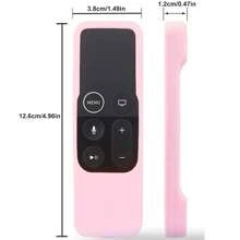 1pc Silicone Remote Protective Case Compatible With Apple TV Remote Control (1st Gen) Insulation,Galentines,Puppy,Carnival,Party Decorations