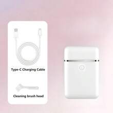 1 件便携式脱毛器，带可拆卸头部，用于全身脱毛，易于使用，USB 充电 - 彩色 - 查看 3