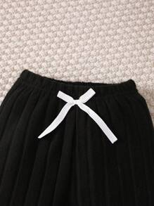 2pcs Casual Fleece Splicing Ribbed Long Sleeve Jumpsuit