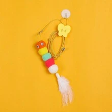 Hanging Door Cartoon Graphic Cat Teaser Toy Cat Toys For Indoor Cats Random - Multicolor - View 12