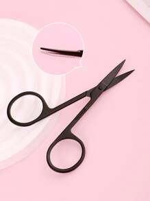 1 件彩色钛金、黑色和银色不锈钢眉毛剪刀用于指甲、胡须、面部毛发和眉毛,修眉剪,小剪刀,高品质粗眉剪,方便化妆造型,十字绣绣花剪刀,黑色美容剪刀,修眉剪和化妆工具,日常使用的必备工具,适合新手,也是专业化妆师的必备品。 - 彩色 - 查看 7