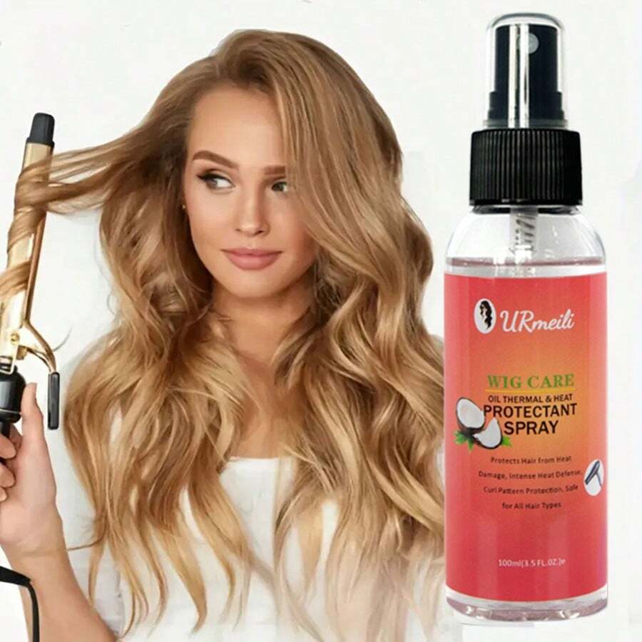 Xịt dưỡng tóc Protectant Leave-In Spray, Kiểu tóc nhẹ nhàng, Bảo vệ tóc khỏi nhiệt, Gỡ rối, Làm mượt tóc xơ rối, Giải pháp chăm sóc tóc đa năng cho mọi loại tóc - 100ml - Xem 1
