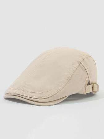 8 Colors Reversible Plain Newsboy/Beret Cap For Men And Women