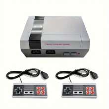 Sống lại niềm vui của bạn với máy chơi game NES 8-Bit cổ điển này - Hoàn hảo cho sinh nhật và Giáng sinh! Quà tặng ngày Giáng sinh - Xám - Xem 1