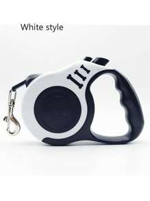 1 Piece Dog Leash Automatically Retractable Dog Walking Tool Dog Leash Pet Leash Color Blocking Bone Frosted Leash Portable Dog Leash Automatically Retractable Dog Walking Chain (Different Batches Do Not Affect The Use And Appearance)
