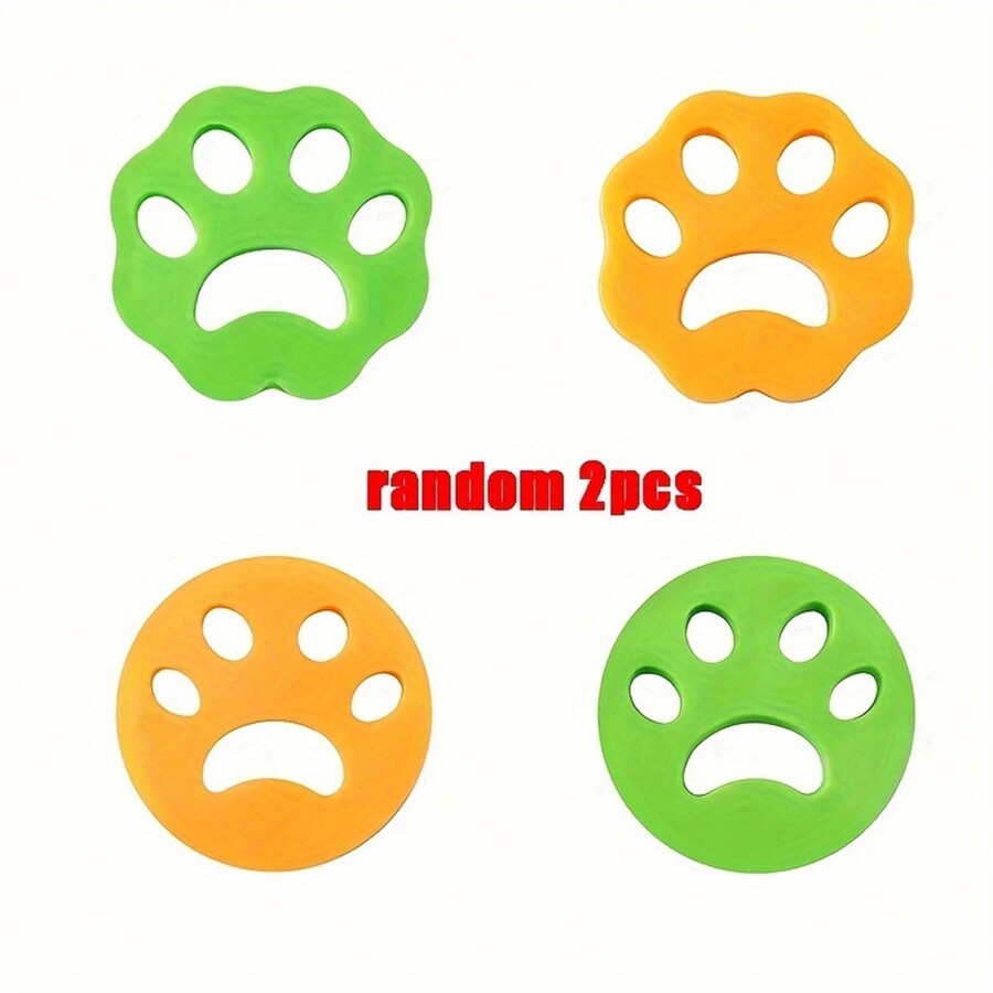 2pcs Pet Hair Remover, Laundry Machine Accessories, Cat & Dog Fur