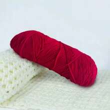 1 件 200 克手工针织粗纱，适用于 DIY 围巾、帽子、毛衣、包、玩偶、靠垫 - 彩色 - 查看 16