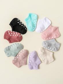 10 Pairs Breathable Non-Slip Sweat-Absorbent Socks For Boy, Girl And Baby, Suitable For All Seasons - Multicolor - View 2