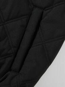 1pc Girls Teenagers Versatile Casual Outdoor Sport Thicken Fleece Jacket For Autumn/Winter