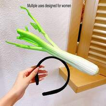 1pc. Củ cải bắp cải rau củ băng đô bán buôn vui nhộn hạt tiêu lễ hội vui nhộn chụp ảnh sản phẩm mới - Nhiều màu - Xem 6