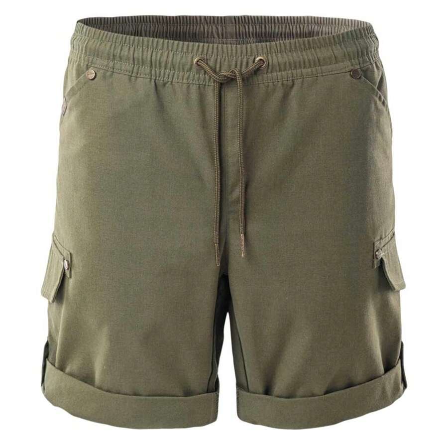 Iguana Womens/Ladies Irim Shorts (Olive Night) - Olive Green - View 1