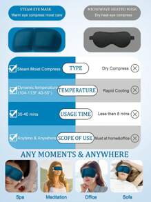 1 /5 /10 /20 /30/50PCS 蒸汽眼罩，绿色叶黄素眼罩用于遮光和睡眠，缓解眼部疲劳和干燥。 基本眼部护理，深度放松，改善电脑和手机用户的睡眠。 适合学生和白领人士。 适合便携旅行和商务旅行的防护镜，轻松享受的一件大事