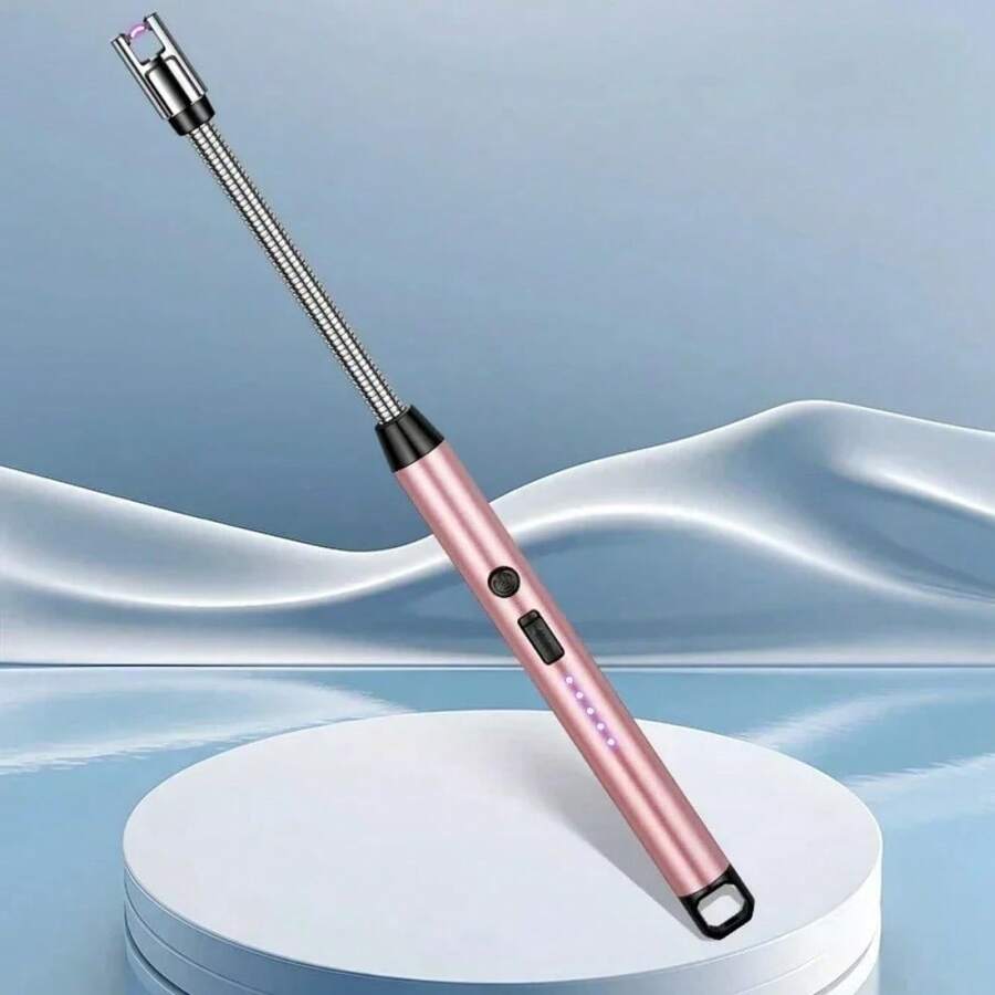 360° Gebruik Lange Slang Elektrische USB Boog Aansteker Thuis Kaars