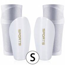 1 套足球装备，成人足球护腿板，带优化插入口袋的袖子，男女防护足球装备 - 彩色 - 查看 15