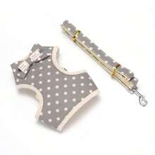 1pc Bow Knot Pet Leash, Cat Dog Walking Lead Leash, Pet Harness, Pet Vest
