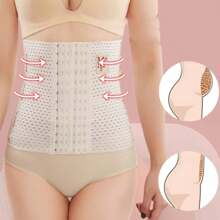 Z&D Lingerie Women's Elastic Shapewear Reducer Slims Waist Fitness Abdominal 889 - 黑色 - 查看 7
