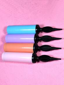 1入組塑料氣球充氣器，現代便攜式家用氣球充氣器 - 彩色 - 查看 6