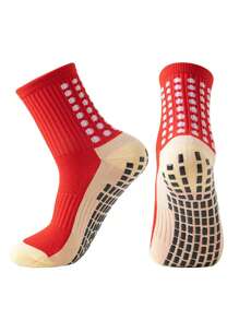2 Pairs And 1 Pair Of The Most Comfortable Sports Leg Socks, Breathable And Non Slip Silicone Grip, Suitable For Football And Basketball Sports. Suitable For High-Performance Outdoor Sports