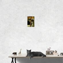 1pc Tại sao các chàng trai thích Ngày giặt giũ - Biển thiếc kim loại 8x12 inch/20cm*30cm - Biển trang trí nghệ thuật treo tường vui nhộn cho quán bar tại nhà, câu lạc bộ, phòng khách, nhà để xe, hang động dành cho nam giới - Màu be - Xem 6