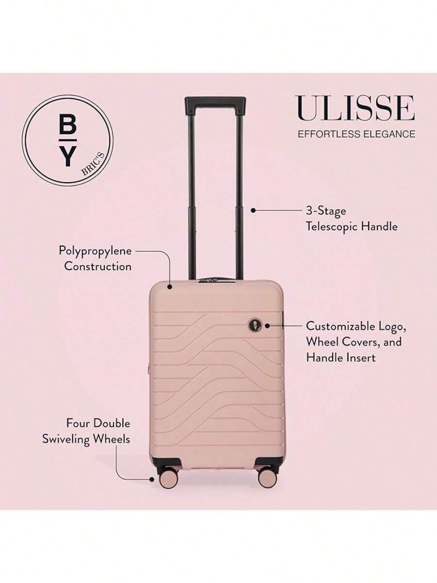 Bric's BY Ulisse 21Inch Spinner Luxury CarryOn Luggage With