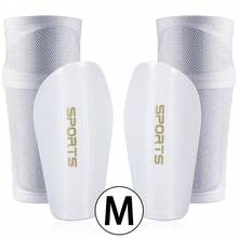 1 套足球装备，成人足球护腿板，带优化插入口袋的袖子，男女防护足球装备 - 彩色 - 查看 10