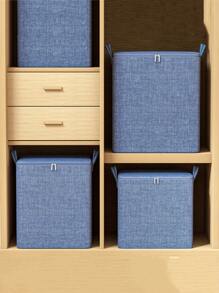 1PC Thickened, Large Capacity, And Super Load-Bearing Zippered Woven Storage Bag, Upgraded Clothing Storage Bag, Toy Storage Box, Miscellaneous Storage Box, Bedding Storage Bag, Dust-Proof And Moisture-Proof, Widened Handle, Comfortable Fabric, Foldable Design, Suitable For Storing Bedding, Clothes And Pants, And Miscellaneous Items At Home During Seasonal Changes Organizer Organization Closet Organizer Bedroom Dorm Essentials Clothes Organizer Room School Closet Organizers