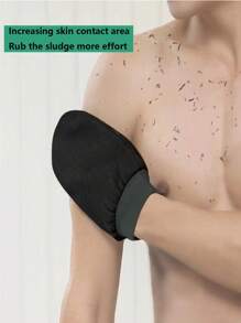 摩洛哥土耳其浴磨砂手套去角质身体面部晒黑按摩手套去角质手套随机颜色沐浴淋浴洗漱家居浴室装饰秋季装饰返校 - 彩色 - 查看 3