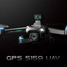 The Latest Upgrade Black And White Is Suitable For Beginners And Professional Shooting, Equipped With 4K Camera, 2 Large Batteries, Brushless Motor, Intelligent Obstacle Avoidance, Ultra-Long Endurance GPS Drone, Which Can Be Used As A Good Gift For Friends