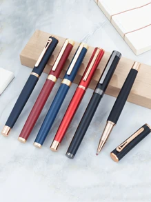 [Customized] High Quality Business Office Ball Pen Set In Gift Box, Includes 2 Refills, Daily Writing, Signing, Gifting For Father's Day, Thanksgiving, Christmas, Birthday, Friends, Relatives, Leaders, Colleagues Back To School