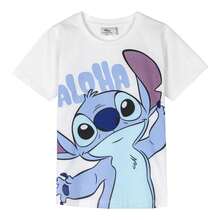 Lilo Y Stitch Basic And Versatile Single Jersey Stitch Short T-Shirt | Fashionable Stitch T-Shirt For Every Day, Light And Comfortable Garment For A Casual Style - Nhiều màu - Xem 2