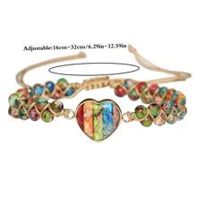 Heart Decor Beaded Bracelet
